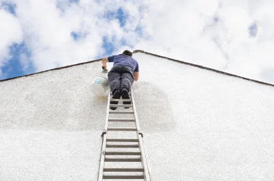 Peinture extérieure à Lizières — façades et ravalement
